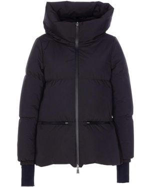 Herno Padded Puffer Jacket With Hood - Blue