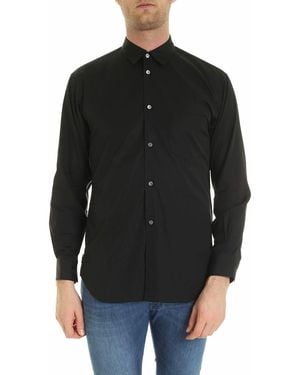 Comme des Garçons Side Zip Shirt - Black