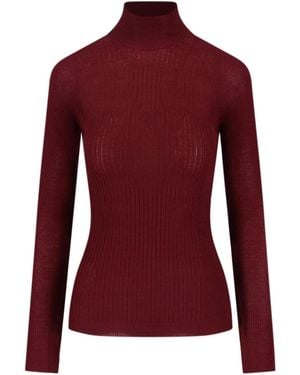 Sa Su Phi Cashmere And Silk Sweater - Red