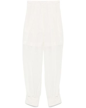 Philosophy Di Lorenzo Serafini Casual And Cargo Pants - White