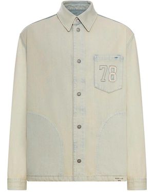 Golden Goose Sand Denim Work Jacket - Natural