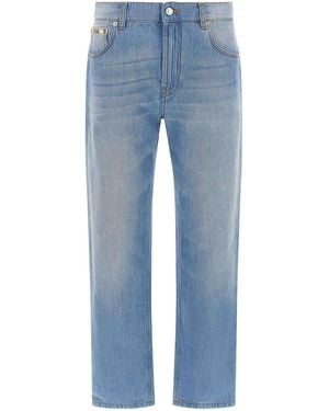 Moschino Straight Leg Jeans - Blue