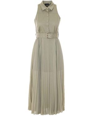 Liu Jo Pepper Shirt Long Dress - Natural