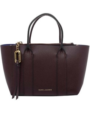 Marc Jacobs Pop J Marc Small Work Tote Bag - Brown