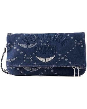 Zadig & Voltaire Rock Denim Monogram - Blue
