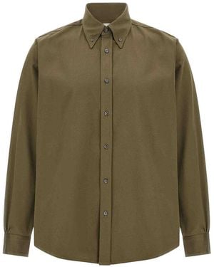Cellar Door Button-Down Shirt - Green