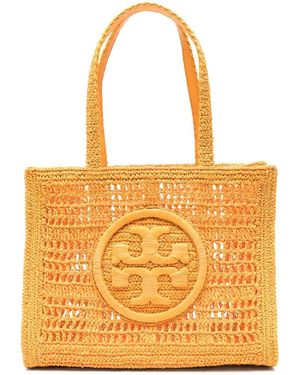 Tory Burch Ella Small Shopping Bag - Orange