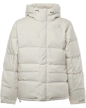 The North Face Himalayan Down Parka With Logo - Gray