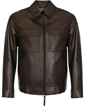 Leather Authority Alicante Leather Jacket - Black