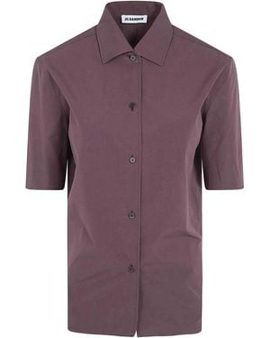 Jil Sander 150 Oversized Shirt - Purple