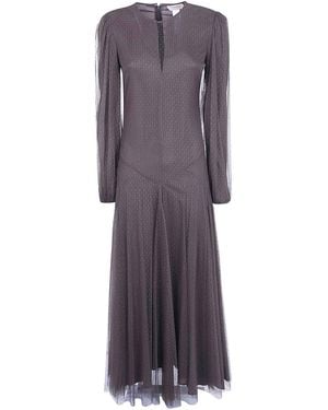 Twinset Long Dress - Purple