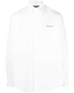 Palm Angels Formal Shirts - White