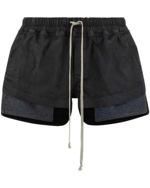 Rick Owens 'Fog Boxers' Shorts - Black