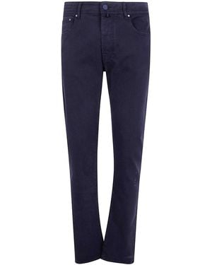 Jacob Cohen Pant 5 Pockets Slim Fit Bard Tr Trousers - Blue