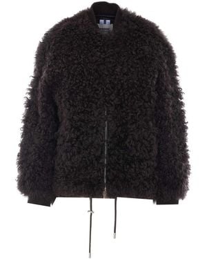S.w.o.r.d 6.6.44 Real Fur Jacket - Black