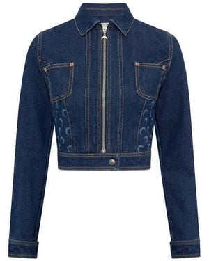 Marine Serre Jacket - Blue