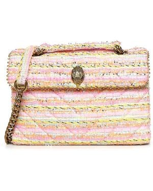 Kurt Geiger Kensington Tweed Bag - Natural