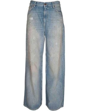 Golden Goose Jeans Boyfriend - Azul
