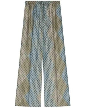 Dries Van Noten Pantaloni Puvis Long - Green