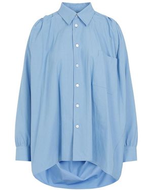 Bottega Veneta Cotton Shirt - Blue