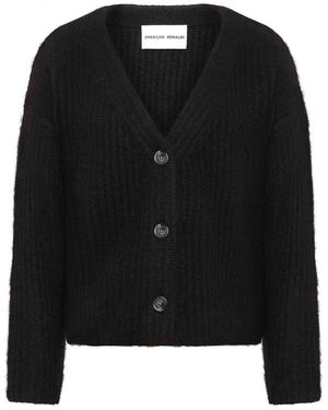 EMERSON RENALDI V-Neck Cardigan - Black