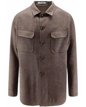 Tagliatore Single-Breasted Blazer - Brown