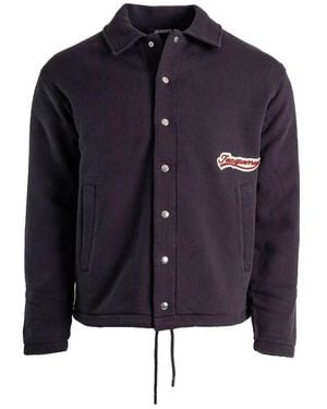 Jacquemus Cotton Twill Shirt Jacket - Black