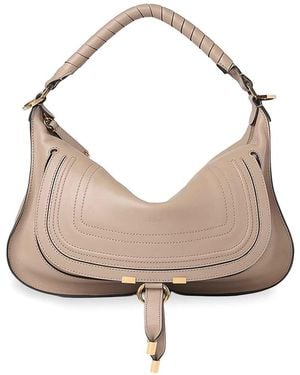 Chloé Borsa A Spalla Marcie - Bianco