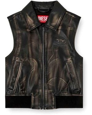 DIESEL Giubbino Smanicato G-Inko - Nero