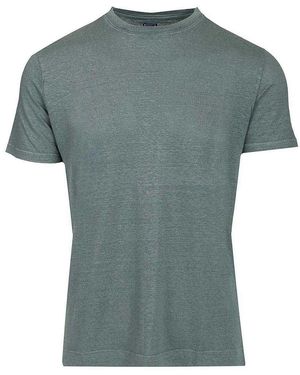 Fedeli Crew Neck T-Shirt - Green