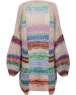 NIZHONI Cardigan 90Cm Mohair - White