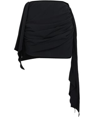 The Attico Mini Skirt - Black