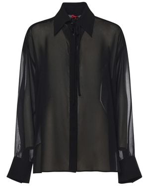 Pinko Chiffon Shirt - Black