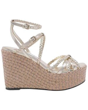 Jimmy Choo Nyra Wedges - Natural