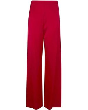 Blugirl Blumarine Satin Long Pants - Red