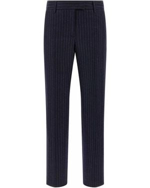 Alberto Biani Franca Trousers - Blue