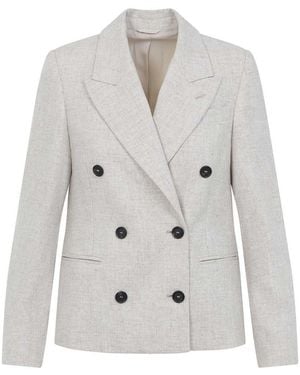 Brunello Cucinelli Jacket - White