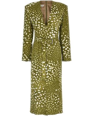 Dries Van Noten Dohana Dress - Green