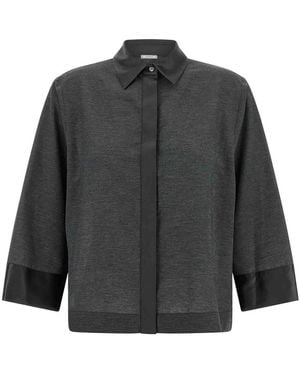 Peserico Jersey Shirt - Gray