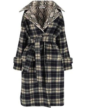 Duran Lantink Wool Blend Coat - Black