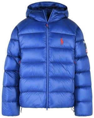 Polo Ralph Lauren Nylon Bomber Jacket - Blue