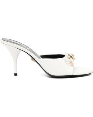 Versace 85 Mules - White