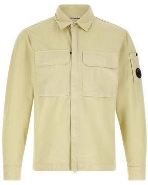 C.P. Company Lens' Overshirt - Yellow
