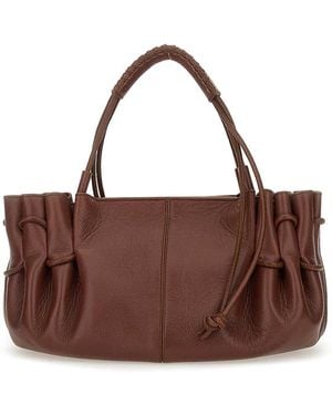 Hereu Leathe Tote - Brown