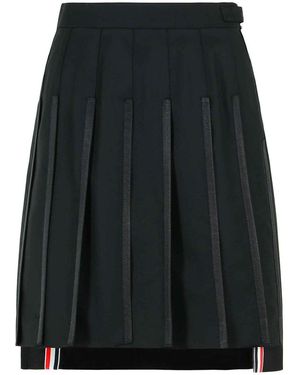 Thom Browne Minifalda - Negro