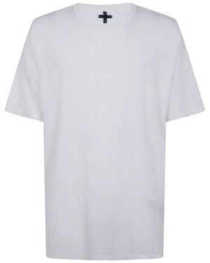 MD75 Linen Oversized T-Shirt - White