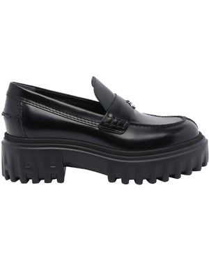 Hogan H700 Loafers - Black