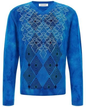 Kiko Kostadinov Hatha Jumper - Blue