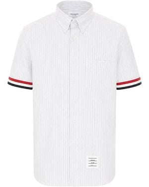 Thom Browne Striped Shirt - White