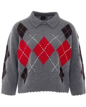 Pinko Polo Sweater - Red